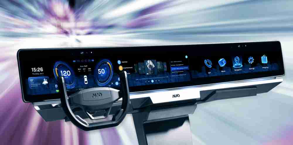 银河集团开拓前瞻显示技术创新应用，，结合优异整合设计能力，，，，开发智能车载FIDM Plus一体化显示方案，，，，让驾驶操作与车内娱乐体验再进化